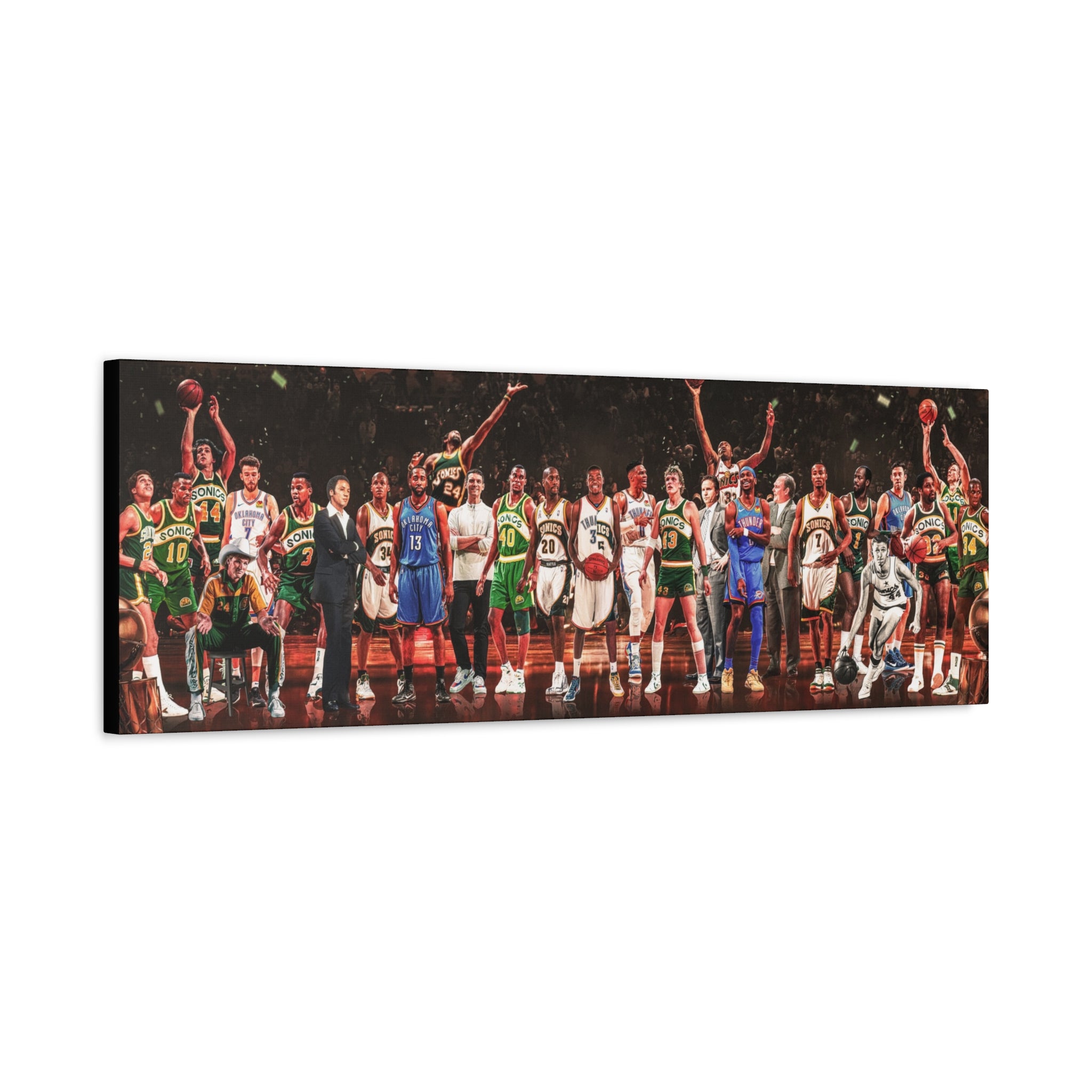 Thunder | "Legends & Icons" Edition | Canvas Framed Wall Art