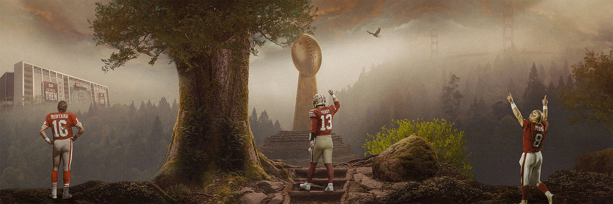 49ers | "Greatness" Edition | Canvas Framed Wall Art