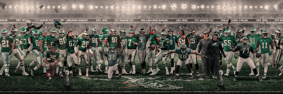 Eagles | "Legends & Icons" Edition | Canvas Framed Wall Art