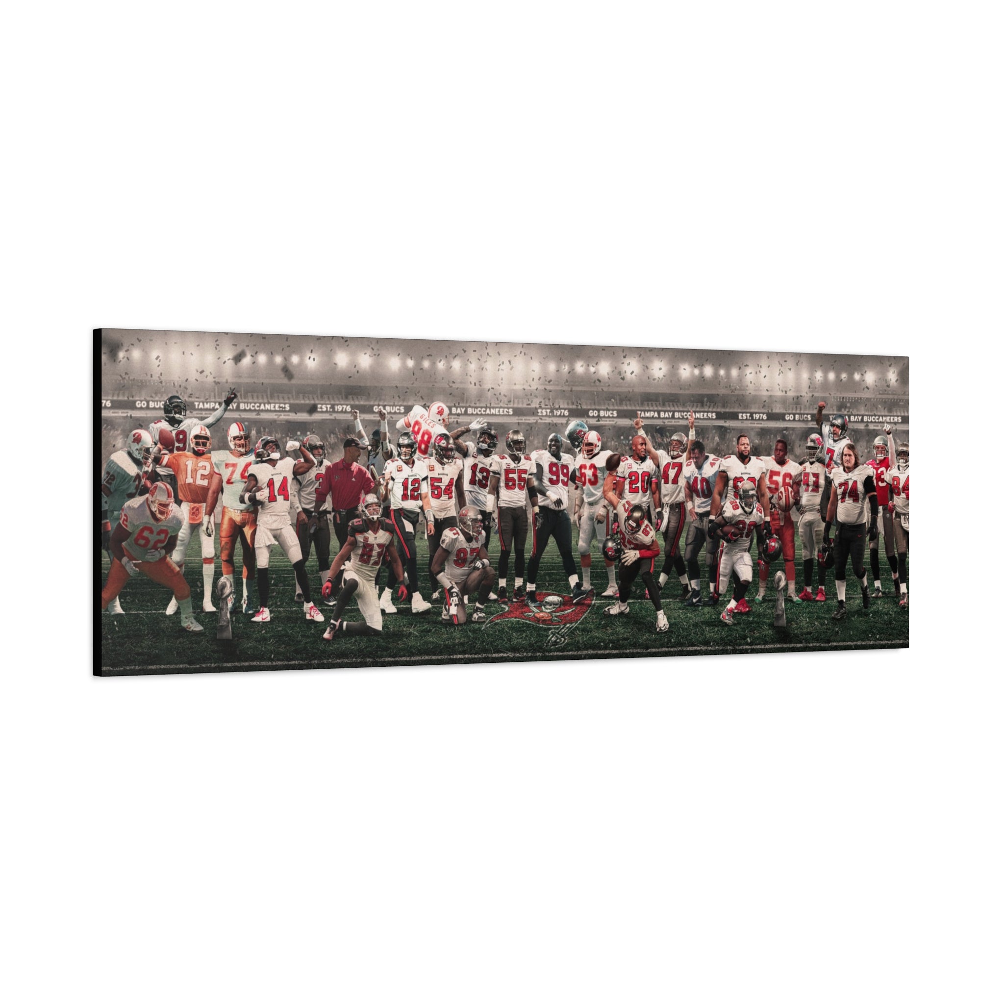 Buccaneers | "Legends & Icons" Edition | Canvas Framed Wall Art