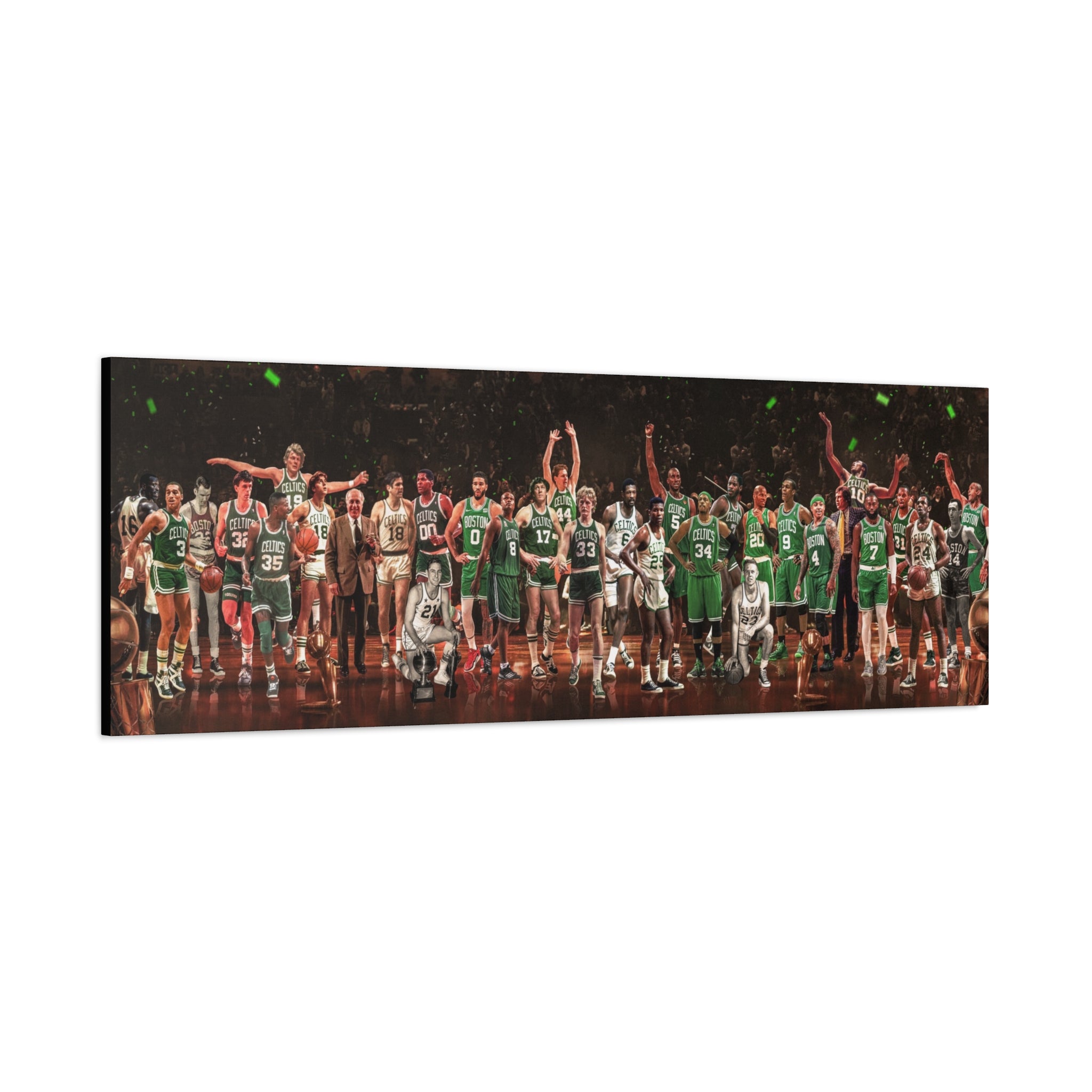 Celtics | "Legends & Icons" Edition | Canvas Framed Wall Art