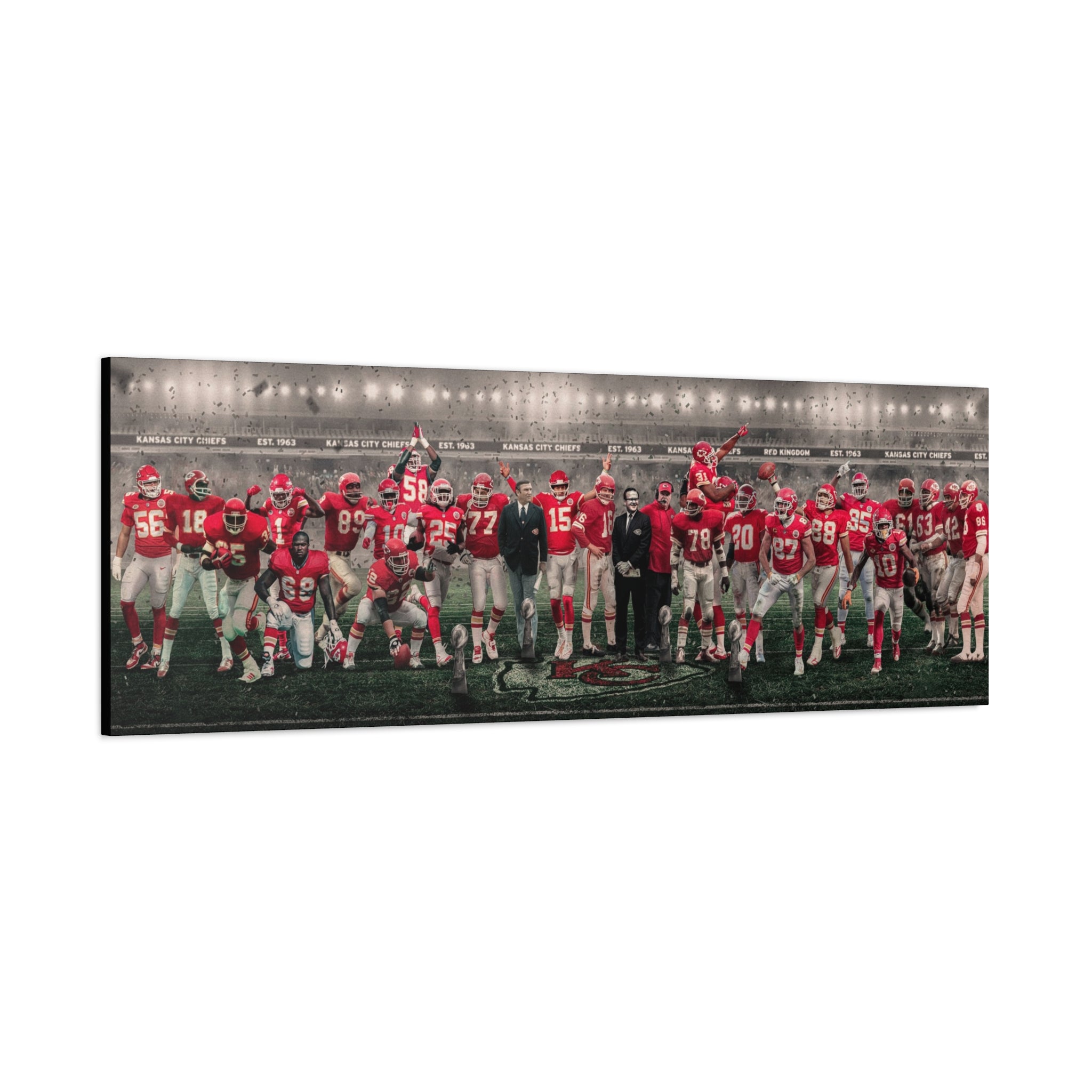 Chiefs | "Legends & Icons" Edition | Canvas Framed Wall Art