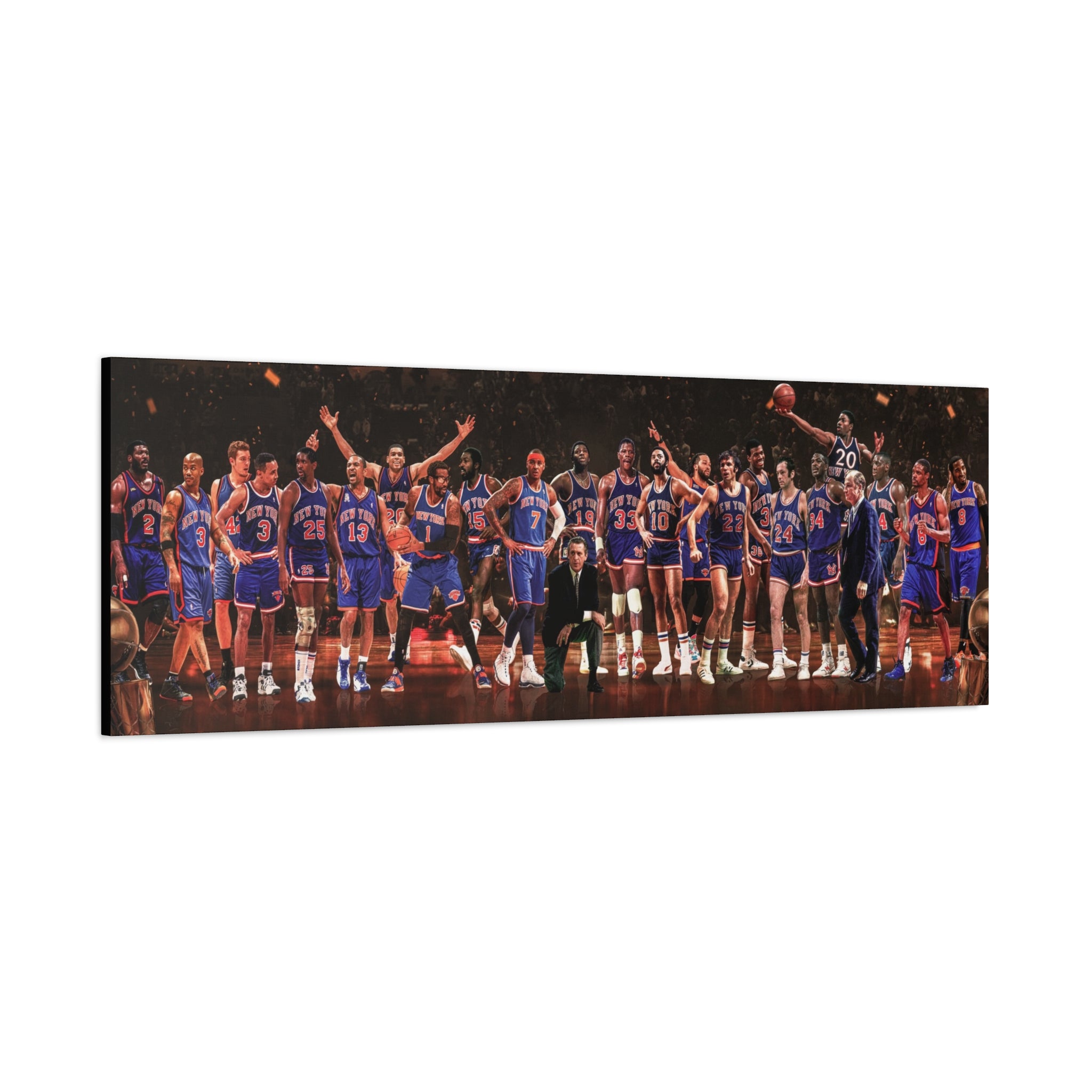 Knicks | "Legends & Icons" Edition | Canvas Framed Wall Art