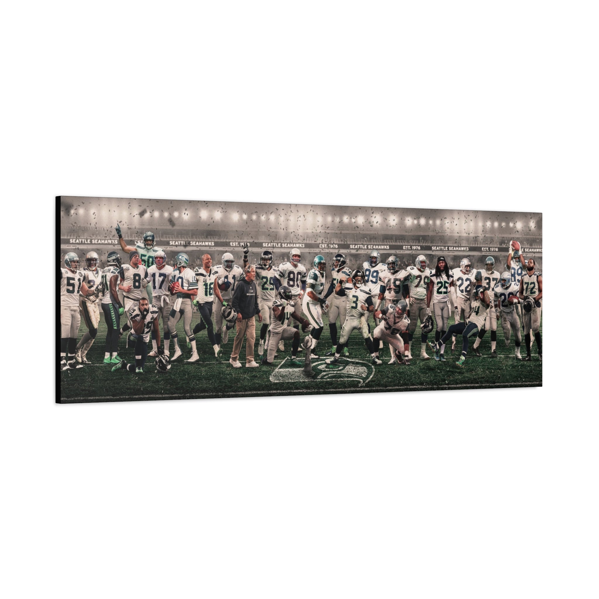 Seahawks | "Legends & Icons" Edition | Canvas Framed Wall Art