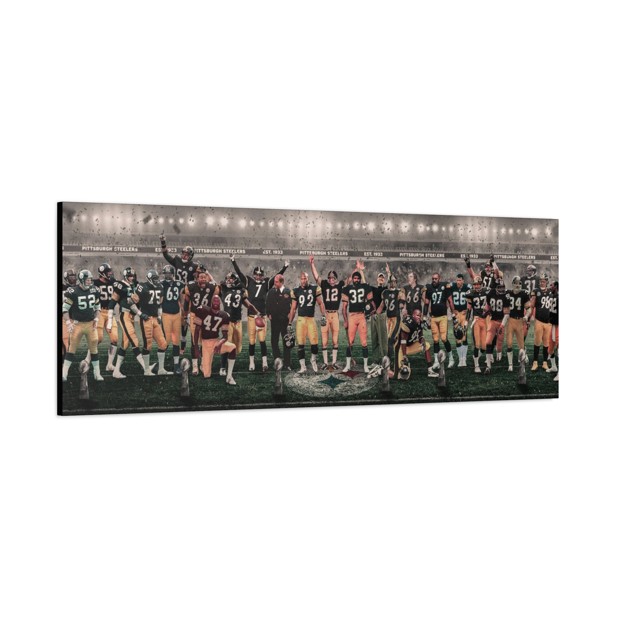 Steelers | "Legends & Icons" Edition | Canvas Framed Wall Art