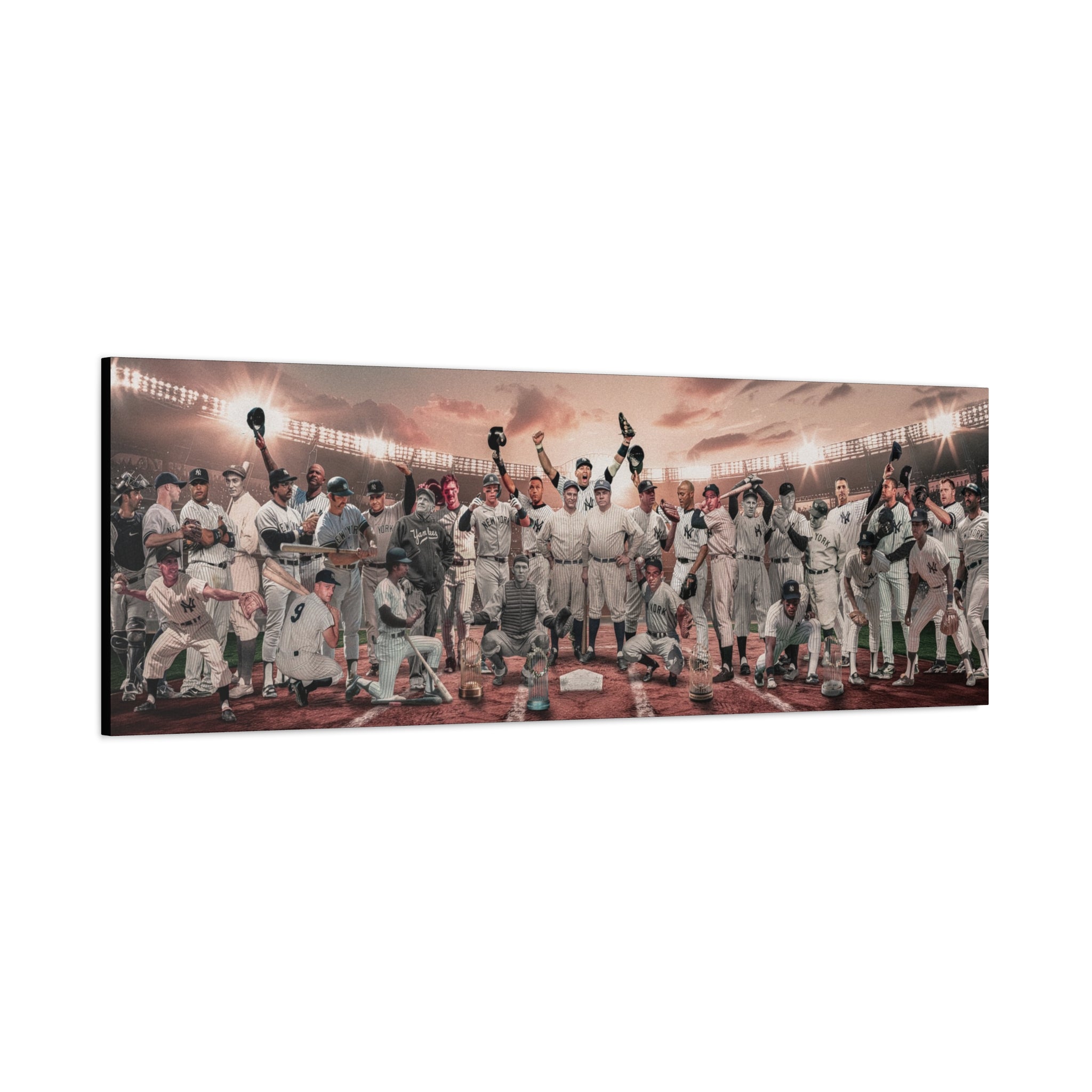 Yankees | "Legends & Icons" Edition | Canvas Framed Wall Art